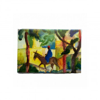 Магнет, August Macke - Donkey Rider 