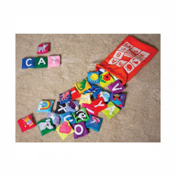 Звучни вреќички - Букви, Phonics Bean Bags, 1/34 
