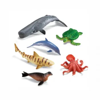 Сет фигури - Животни од океанот, Jumbo Ocean Animals 