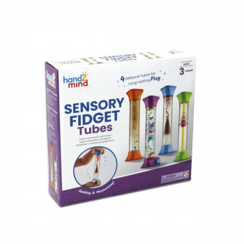 Сетилни туби, Sensory Fidget Tubes, сет од 4 