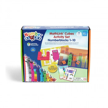 Сет со математички активности, MathLink® Cubes Numberblocks 1-10 