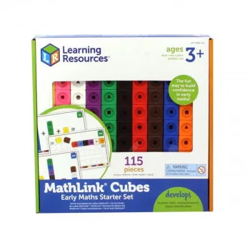 Сет со математички активности, Mathlink® Cubes Starter Set 