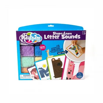 Сет за моделирање и учење - Букви, Playfoam® Shape & Learn Letter Sounds 