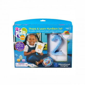 Сет за моделирање и учење - Бројки, Playfoam® Shape & Learn Number Set 