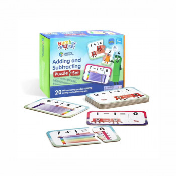 Сет едукативни сложувалки - Собирање и одземање, Numberblocks: Adding and Subtra 