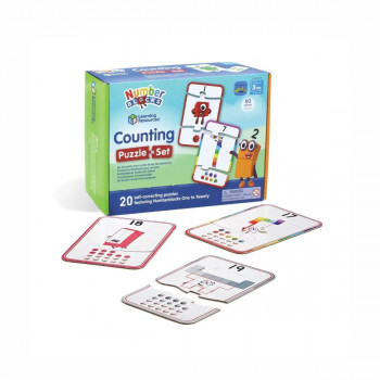Сет едукативни сложувалки - Броење, Numberblocks: Counting 