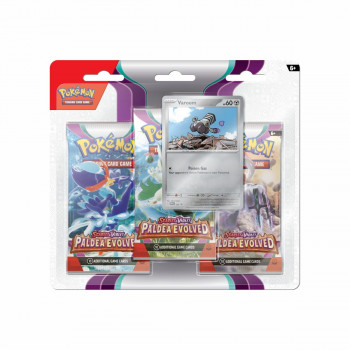 Карти за размена, Scarlet & Violet Paldea Evolved 3 Pack Blister Booster Pack 