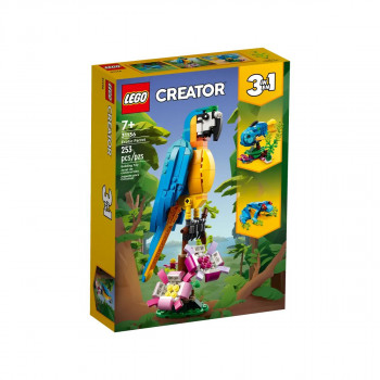 LEGO коцки, Creator 3-in-1, Exotic Parrot 
