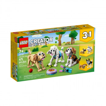 LEGO коцки, Creator 3-in-1, Adorable Dogs 