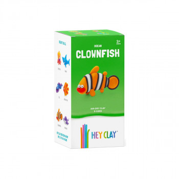 Сет за изработка со глина, Claymates: Ocean - Clownfish 