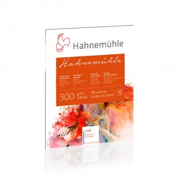 Блок - традиционална изработка, Hahnemühle 300 g/cm², 30 x 40 cm, груба хартија 