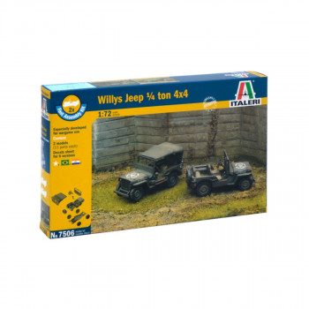 Макета, Willys Jeep 1/4 TON 4x4, 1:72 