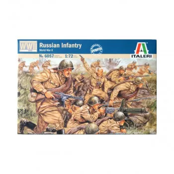 Макета, Russian Infantry WWII, 1:72 