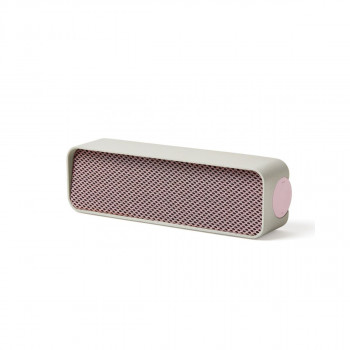 Безжичен Bluetooth звучник, OSLO SOUND, светлосив/розев 