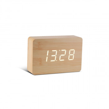 Часовник, Brick Click Clock - Beech 