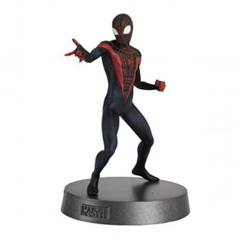 Метална фигура, Marvel: Spider-Man - Miles Morales (Eaglemoss Hero Collector) 