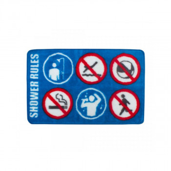 Подлога за во бања, Shower Rules 