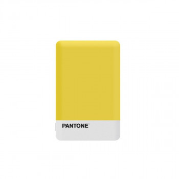 Преносен полнач, Pantone, жолт, 2500mAh 