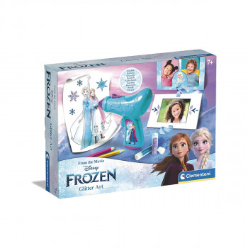 Сет за изработка со глитер, Disney: Frozen - Glitter Art 