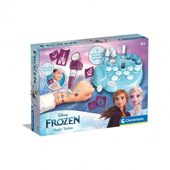 Сет за изработка на тетоважи, Disney: Frozen - Glitter Art 