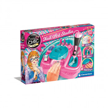Детски сет за маникир, Crazy Chic Beauty - Nail Art Studio 