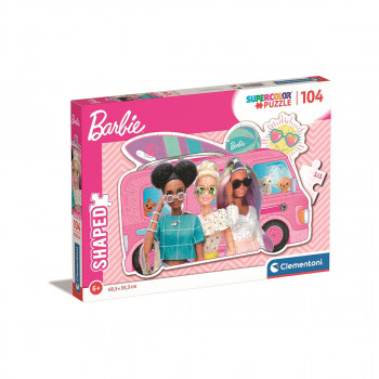 Сложувалка, Supercolor Puzzle: Barbie 2, 104 парчиња 