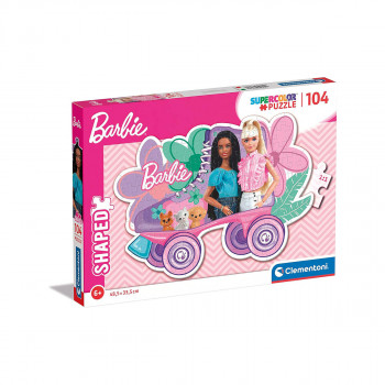 Сложувалка, Supercolor Puzzle: Barbie 3, 104 парчиња 
