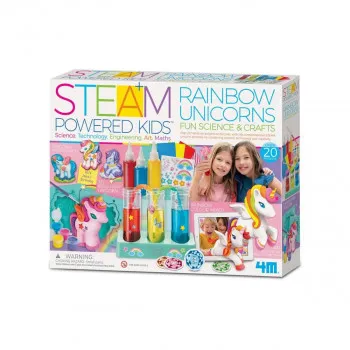 СТЕМ-сет, Rainbow Unicorns - Fun Science & Crafts 