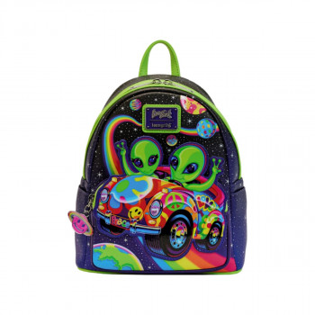 Ранец, Loungefly, Lisa Frank - Cosmic Alien Ride (Glow in the dark) 