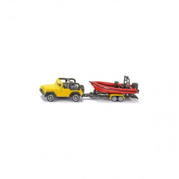 Фигура, Jeep with boat 