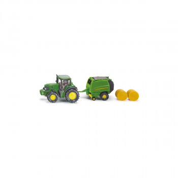 Фигура, John Deere tractor with Round Baler 