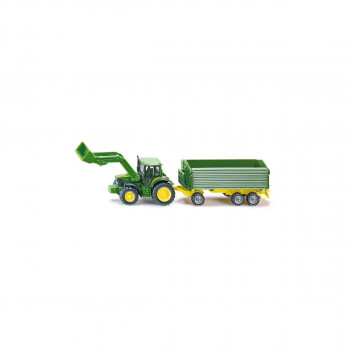 Фигура, John Deere with Front Loader and Trailer 