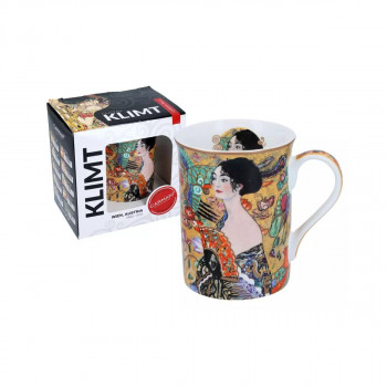 Шолја, Carmani, Classic New Klimt - Lady With Fan, 360ml 