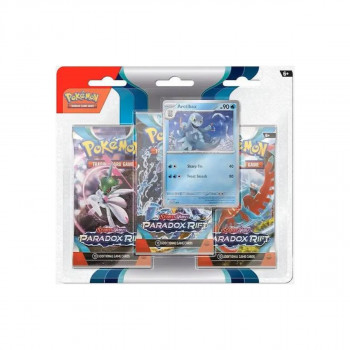 Карти за размена, Scarlet & Violet Paradox Rift 3-Pack Booster Blister 