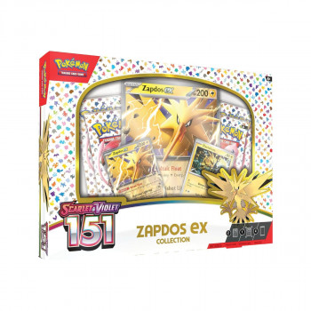 Карти за размена, Scarlet & Violet 3.5 Pokemon 151 Zapdos Ex Box 