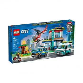 LEGO коцки, City, Emergency Vehicles HQ 