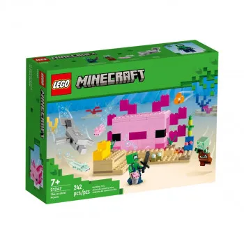 LEGO коцки, Minecraft, The Axolotl House 