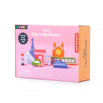 Сет дрвени фигури, Kidoki City in my Pocket: Paris 