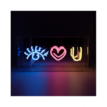 Неонски знак во кутија, Eye Love You 
