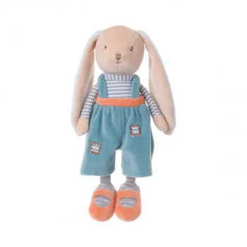 Плишана играчка, Little Bunny Brothers - Blue, 20 cm 