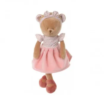Плишана играчка, Happy Meli (Pink Dress), 30 cm 