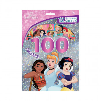 Боенка со холограмски стикери - Princess 