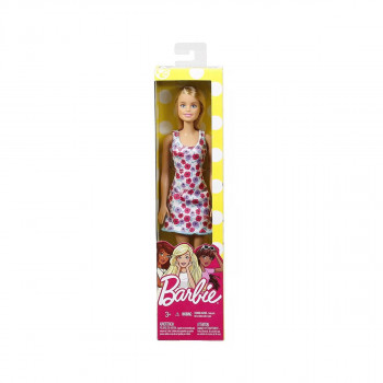 Barbie кукла со цветен фустан 
