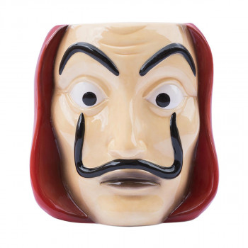 Шолја, La Casa De Papel - Mask, 3D, 350мл 