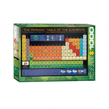 Сложувалка, The Periodic Table of the Elements, 1000 парчиња 