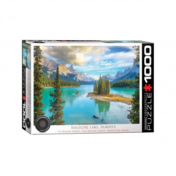 Сложувалка, Maligne Lake, Alberta, 1000 парчиња 
