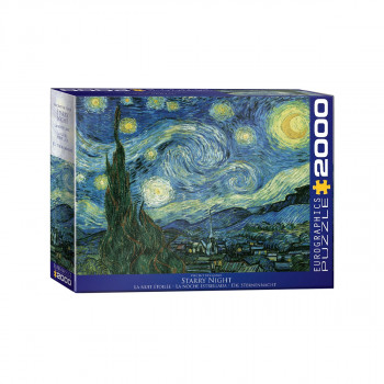 Сложувалка, Starry Night, Van Gogh, 2000 парчиња 