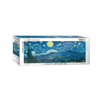 Сложувалка, Starry Night, Van Gogh, panorama, 1000 парчиња 