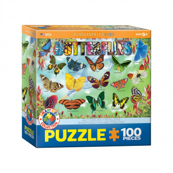 Сложувалка, Garden Butterflies, 100 парчиња 