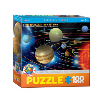 Сложувалка, The Solar System, 100 парчиња 